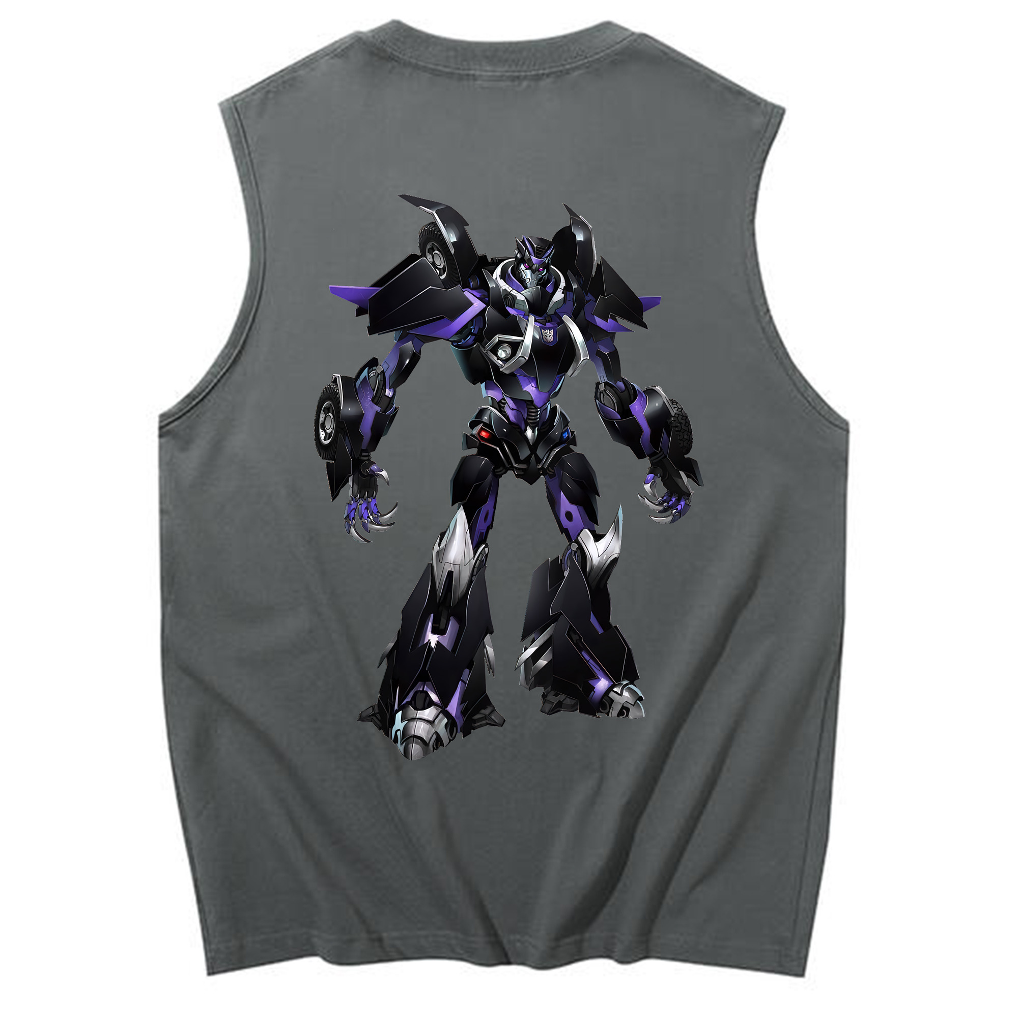 （画像用） Transformers トランスフォーマー コットン100％タンクトップ（背面プリント）